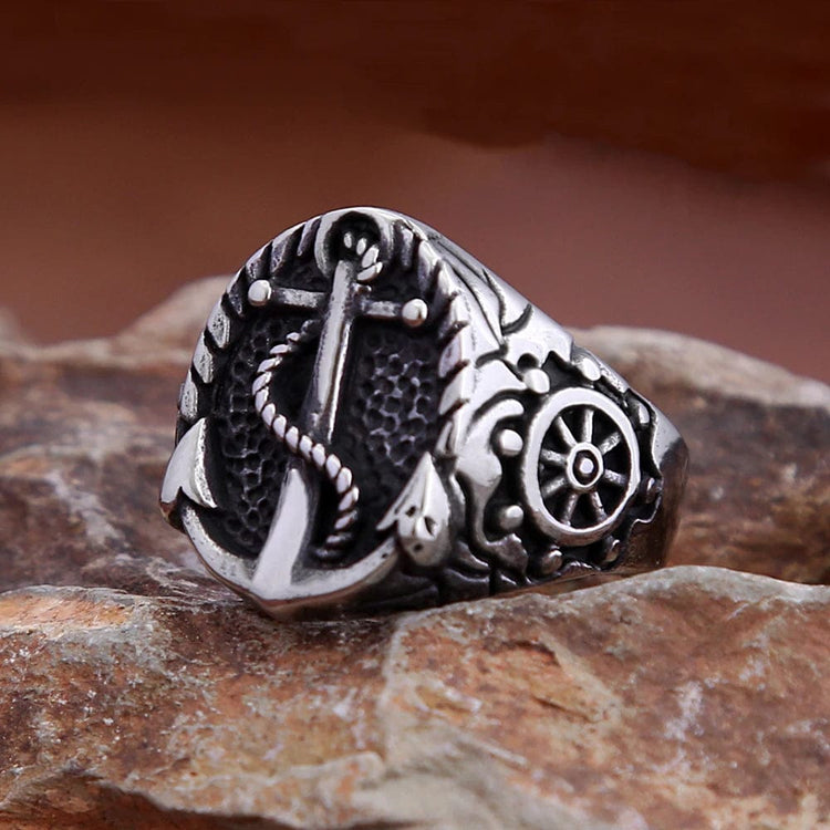 Wikinger-Ring Drakkar-Anker Wikinger-Ring Drakkar-Anker