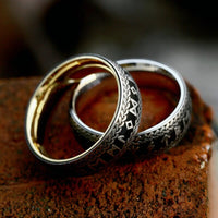 Wikingerring “Ring von Midgard aus Runen geflochten” Wikingerring “Ring von Midgard aus Runen geflochten”