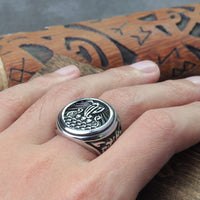Wikinger-Ring \"Ring des Jormungandr: Das ewige Drakkar\" Wikinger-Ring \"Ring des Jormungandr: Das ewige Drakkar\"
