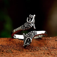 Wikingerring \"Ring der Wolfsbruderschaft\" Wikingerring \"Ring der Wolfsbruderschaft\"