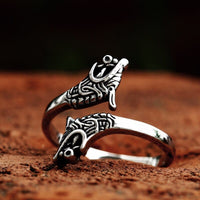 Wikingerring \"Ring der Wolfsbruderschaft\" Wikingerring \"Ring der Wolfsbruderschaft\"