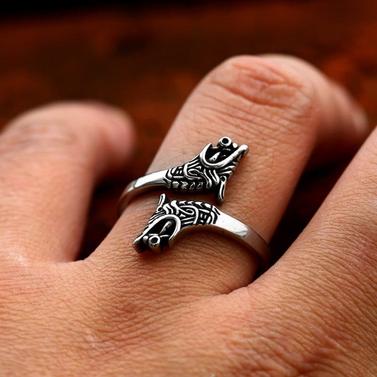 Wikingerring \"Ring der Wolfsbruderschaft\" Wikingerring \"Ring der Wolfsbruderschaft\"