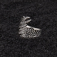 Wikinger Ring aus 925er Sterling Silber - Les Pattes de l'Ours Wikinger Ring aus 925er Sterling Silber - Les Pattes de l'Ours