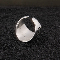 Wikinger Ring aus 925er Sterlingsilber - Macht des Valknut Wikinger Ring aus 925er Sterlingsilber - Macht des Valknut