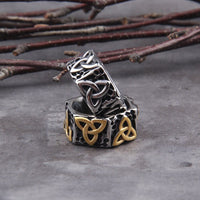 Wikinger Ring - Nordische Triquetra Wikinger Ring - Nordische Triquetra