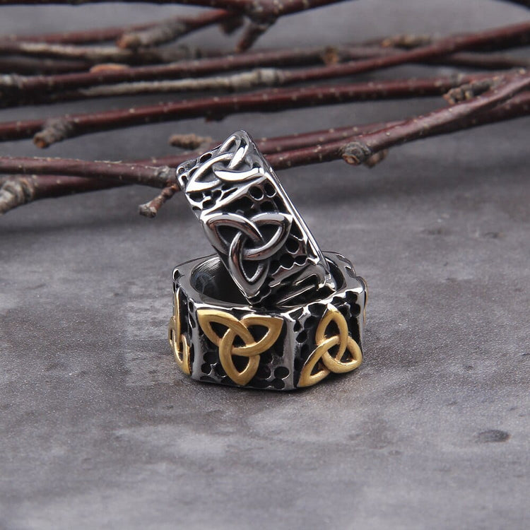 Wikinger Ring - Nordische Triquetra Wikinger Ring - Nordische Triquetra