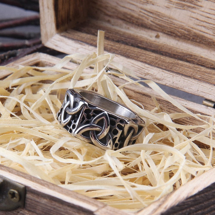 Wikinger Ring - Nordische Triquetra Wikinger Ring - Nordische Triquetra