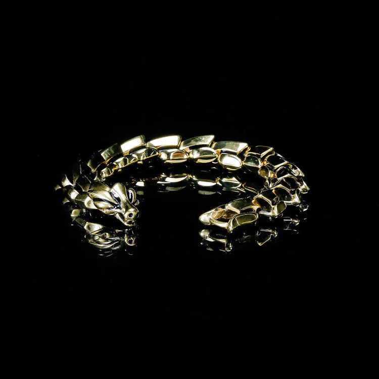 Schlangenarmband \"Zorn von Jörmungand\" - Gold Schlangenarmband \"Zorn von Jörmungand\" - Gold