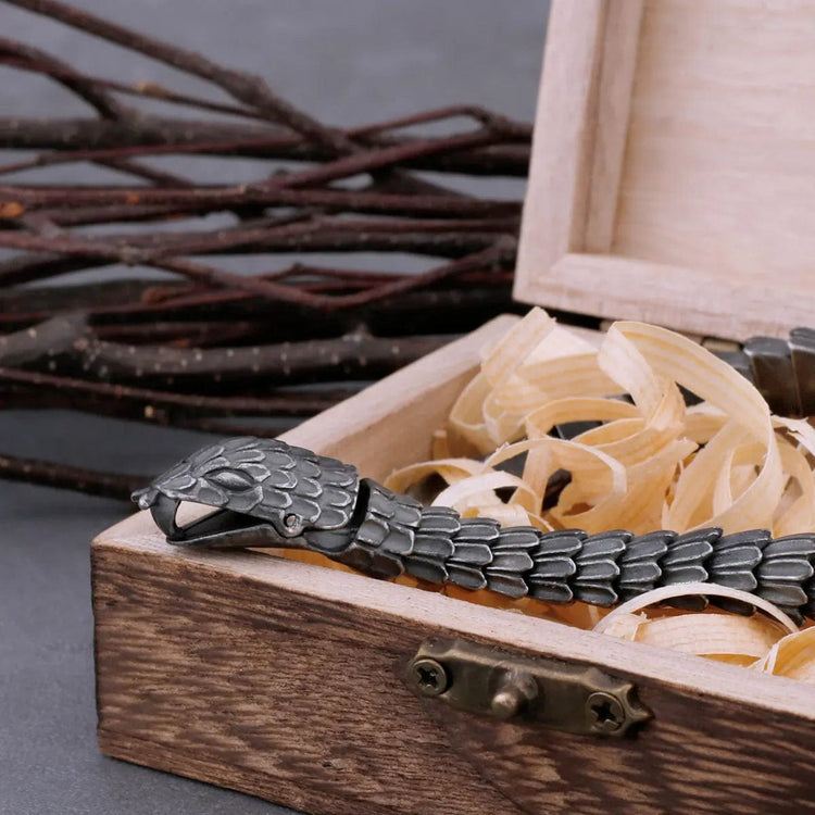 Wikinger Armband \"Das große Jörmungand\" - Ouroboros Wikinger Armband \"Das große Jörmungand\" - Ouroboros