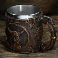 Wikingerkrug \"Bösartiger Loki Krug\" Wikingerkrug \"Bösartiger Loki Krug\"