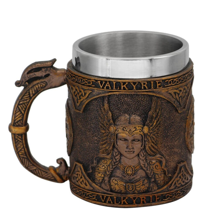 Wikingerkrug \"Tankard des Ailes de la Valkyrie\" (Tankard der Flügel der Walküre) Wikingerkrug \"Tankard des Ailes de la Valkyrie\" (Tankard der Flügel der Walküre)