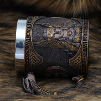 Wikingerkrug \"Tankard des Ailes de la Valkyrie\" (Tankard der Flügel der Walküre) Wikingerkrug \"Tankard des Ailes de la Valkyrie\" (Tankard der Flügel der Walküre)