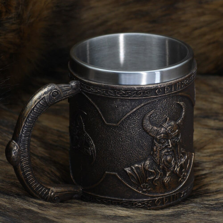 Wikingerkrug \"Tankard du Gardien d'Asgard\" (Tankard des Wächters von Asgard) Wikingerkrug \"Tankard du Gardien d'Asgard\" (Tankard des Wächters von Asgard)
