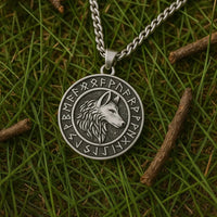 Wolf Halskette | Zinklegierung Wolf Halskette | Zinklegierung