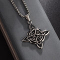Halskette "Ewiges Leben" Knoten der keltischen Dreifaltigkeit