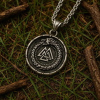 Valknut Manschette | Edelstahl Valknut Manschette | Edelstahl