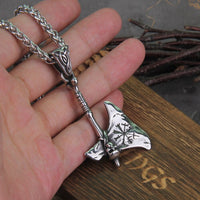 Wikinger-Halskette \"Amulett des Wikingerweges\". Wikinger-Halskette \"Amulett des Wikingerweges\".