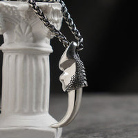 Wikingerkette aus 925er Sterlingsilber - Die Drachenklaue Wikingerkette aus 925er Sterlingsilber - Die Drachenklaue
