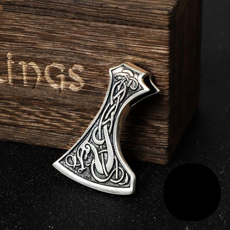 Wikingerkette aus 925er Sterlingsilber - Die Streitaxt Wikingerkette aus 925er Sterlingsilber - Die Streitaxt