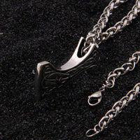 Wikingerkette aus 925er Sterlingsilber - Die Streitaxt Wikingerkette aus 925er Sterlingsilber - Die Streitaxt