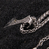Wikingerkette aus 925er Sterlingsilber - Die Streitaxt Wikingerkette aus 925er Sterlingsilber - Die Streitaxt