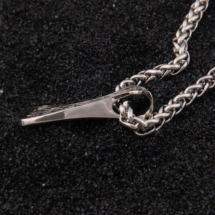 Wikingerkette aus 925er Sterlingsilber - Die Streitaxt Wikingerkette aus 925er Sterlingsilber - Die Streitaxt