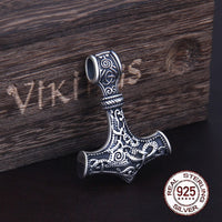 Anhänger aus 925er Sterlingsilber - Mjolnir Anhänger aus 925er Sterlingsilber - Mjolnir
