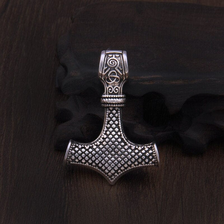 Anhänger aus 925er Sterlingsilber - Mjolnir Anhänger aus 925er Sterlingsilber - Mjolnir
