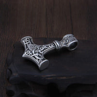 Anhänger aus 925er Sterlingsilber - Mjolnir Anhänger aus 925er Sterlingsilber - Mjolnir