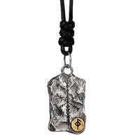 Wikingerkette aus 925er Sterlingsilber - Runenstele Wikingerkette aus 925er Sterlingsilber - Runenstele