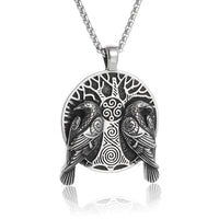 Wikinger-Halskette Hugin et Munin Wikinger-Halskette Hugin et Munin