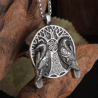 Wikinger-Halskette Hugin et Munin Wikinger-Halskette Hugin et Munin