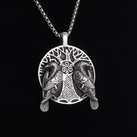 Wikinger-Halskette Hugin et Munin Wikinger-Halskette Hugin et Munin