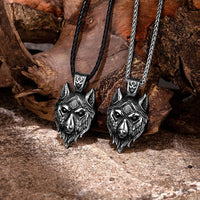 Wikingerkette Wolfskopf - Fenrir Wikingerkette Wolfskopf - Fenrir