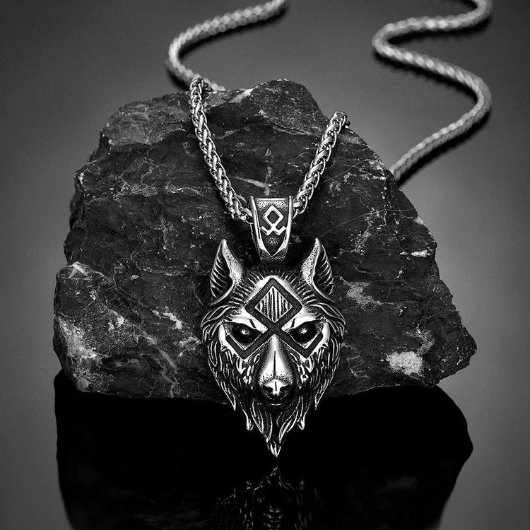Wikingerkette Wolfskopf - Fenrir Wikingerkette Wolfskopf - Fenrir