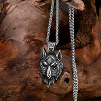 Wikingerkette Wolfskopf - Fenrir Wikingerkette Wolfskopf - Fenrir