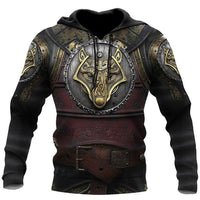 Wikinger Hoodie \"Fenrir, die Ausrüstung des Kriegers\" Wikinger Hoodie \"Fenrir, die Ausrüstung des Kriegers\"