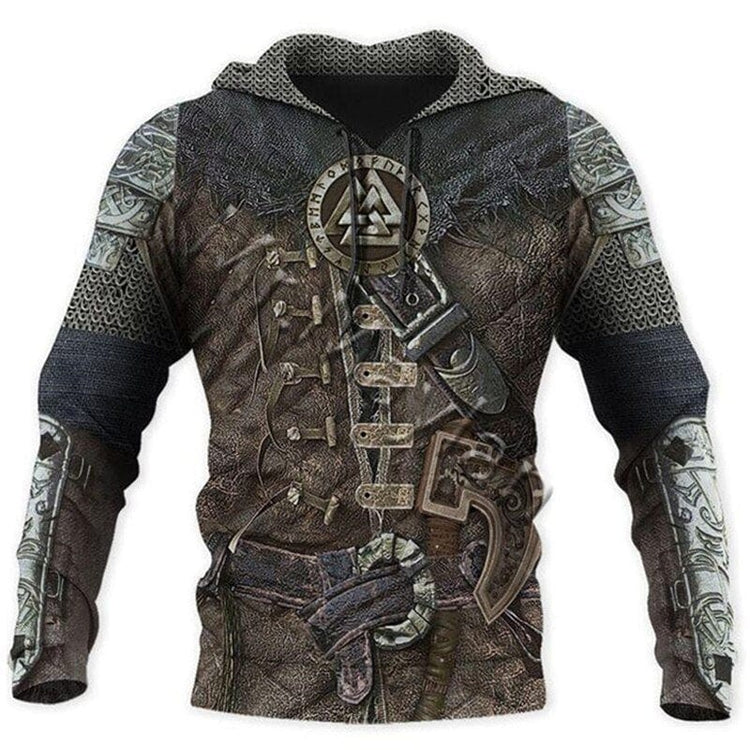 Wikinger Hoodie \"Hoodie Rüstung von Walhalla\" Wikinger Hoodie \"Hoodie Rüstung von Walhalla\"