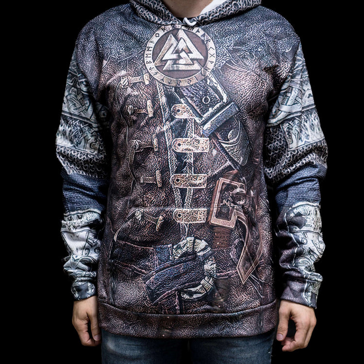 Wikinger Hoodie \"Hoodie Rüstung von Walhalla\" Wikinger Hoodie \"Hoodie Rüstung von Walhalla\"