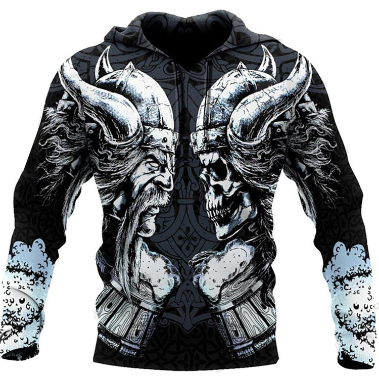 Wikinger Hoodie \"Hoodie Ewiges Duell\" Wikinger Hoodie \"Hoodie Ewiges Duell\"
