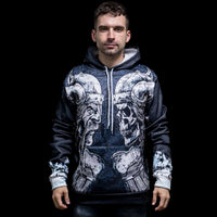 Wikinger Hoodie \"Hoodie Ewiges Duell\" Wikinger Hoodie \"Hoodie Ewiges Duell\"