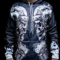 Wikinger Hoodie \"Hoodie Ewiges Duell\" Wikinger Hoodie \"Hoodie Ewiges Duell\"
