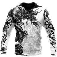 Wikinger-Hoodie \"Wütender Ouroboros - Kreis der Schlacht\". Wikinger-Hoodie \"Wütender Ouroboros - Kreis der Schlacht\".