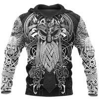 Wikinger-Hoodie \"Thors Epicenter - Macht des Donners\". Wikinger-Hoodie \"Thors Epicenter - Macht des Donners\".