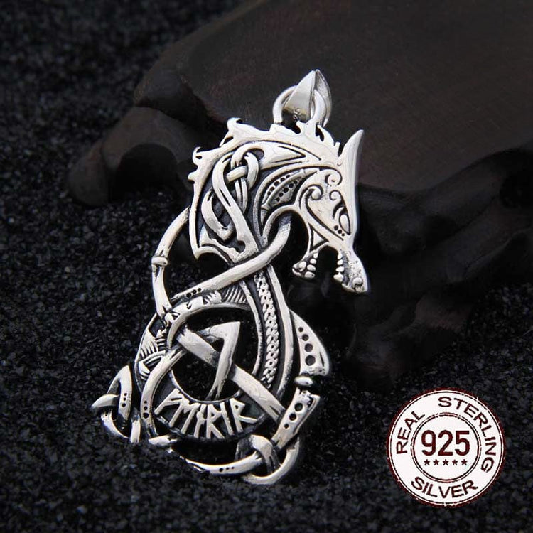 Anhänger aus 925er Sterlingsilber - Fenrirs Wut Anhänger aus 925er Sterlingsilber - Fenrirs Wut
