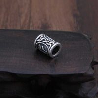Wikingerbartperlen aus 925er Sterling Silber - Runenkollektion Wikingerbartperlen aus 925er Sterling Silber - Runenkollektion
