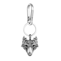 Viking Schlüsselanhänger Fenrirs Maske Silber Viking Schlüsselanhänger Fenrirs Maske Silber