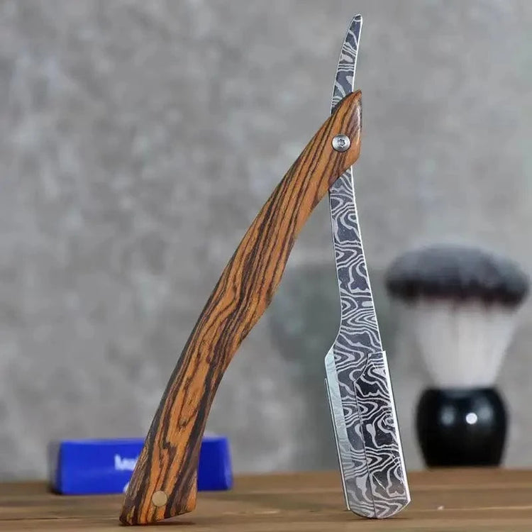Rasiermesser für den Bart aus Holz Rasiermesser für den Bart aus Holz
