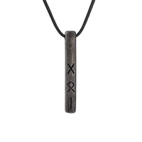 Wikingeramulett des Futhark das Runenalphabet - Edelstahl Wikingeramulett des Futhark das Runenalphabet - Edelstahl