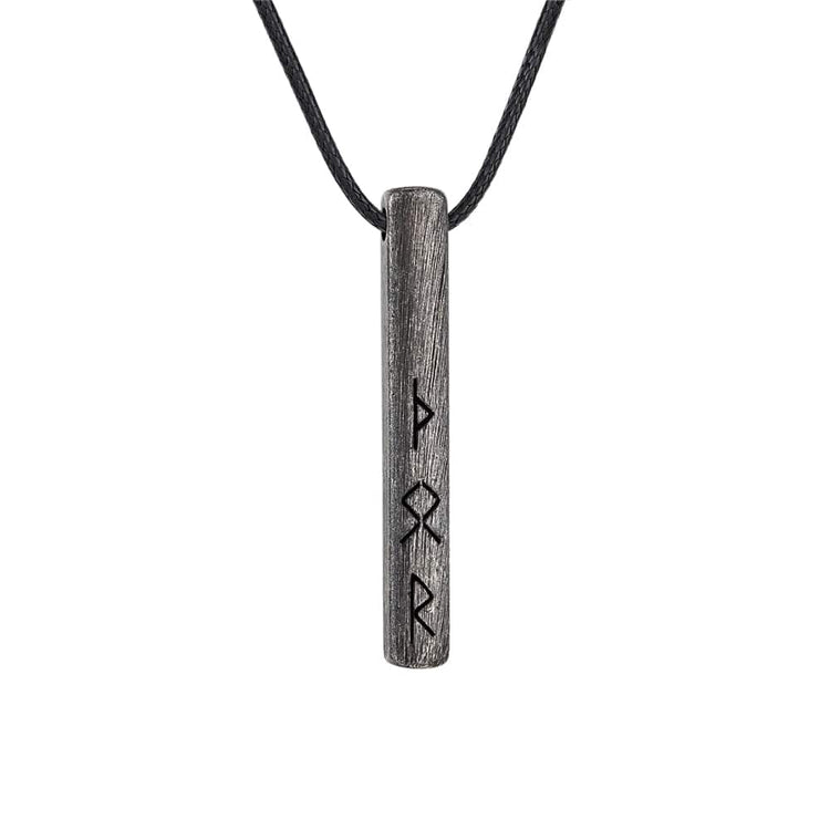Wikingeramulett des Futhark das Runenalphabet - Edelstahl Wikingeramulett des Futhark das Runenalphabet - Edelstahl